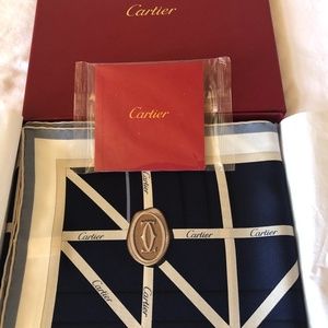 Cartier Silk Scarf